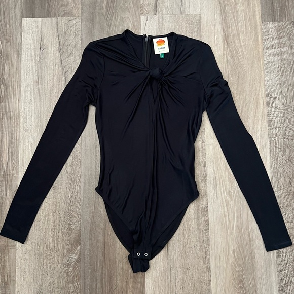 NWOT farm Rio Body suit black size XS - Picture 5 of 10